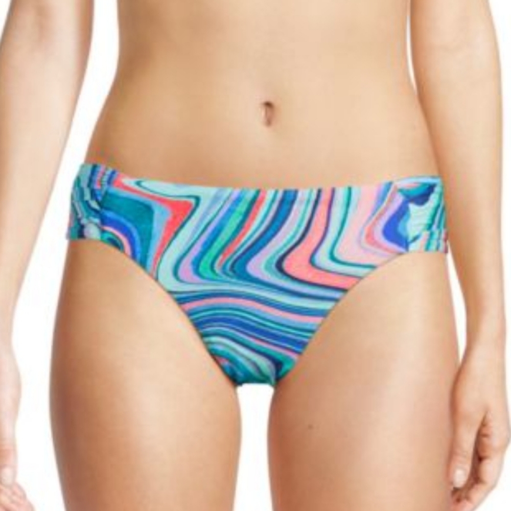 NWT La Blanca Cove Swirl Bikini Bottom
